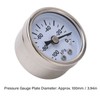 Vacuum Pressure Gauge 1/8in Stainless Steel Dial Liquid Filled Pneumatic