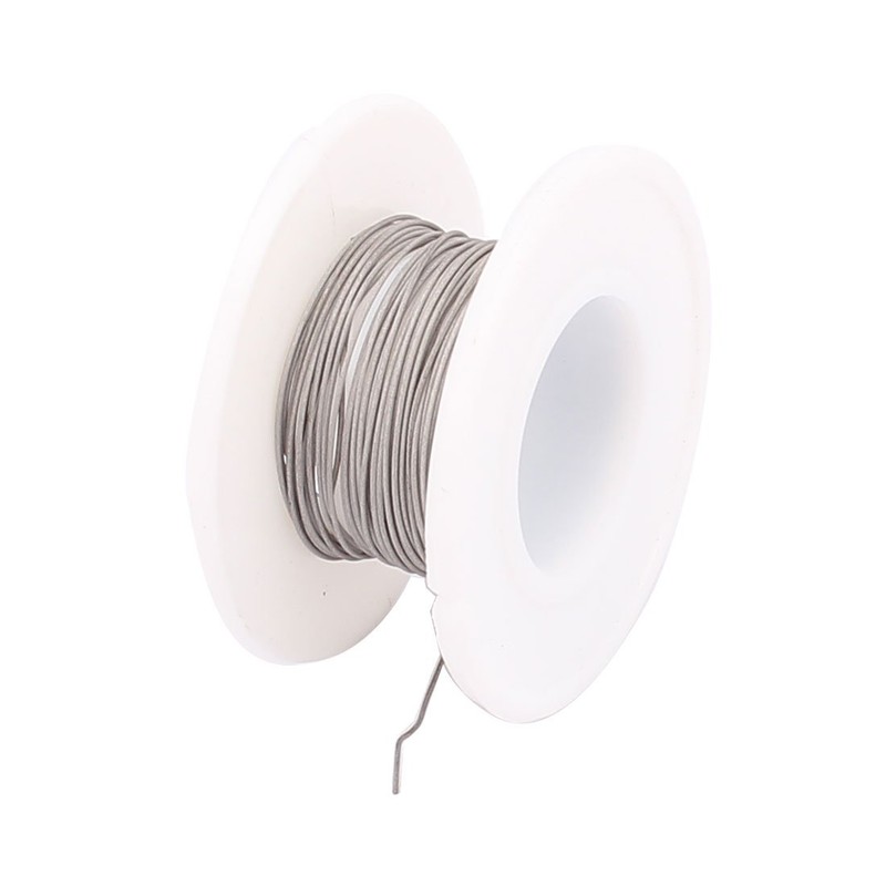 sourcingmap 5M 16.4ft 0.4mm 26AWG Cable Titanium Heater Wire for
