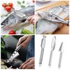 Tkxjry Pack of 3 Fish Scaler Remover, Fish Scale Remover,