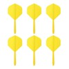 PATIKIL Integrated Dart Shaft and Flights, 6 Pack 2BA Lightweight