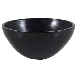 Harmonize Black Obsidian Natural Stone Spiritual Healing Energy Hand Carved Bowl