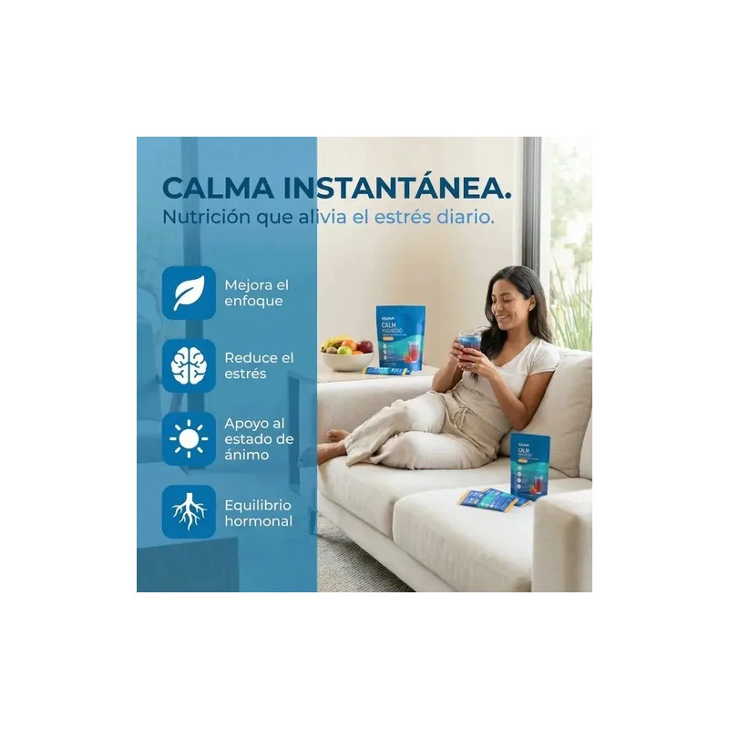 Supercalm Nutricional Bebida En Polvo Supercalm 40 Unidades
