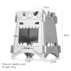 Portable Folding Wood Burning Camping Stove - Lightweight Backpacking Stove