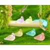 titihuirie 120 Pcs Mini Dove Miniature Dove Figurines Tiny Bird