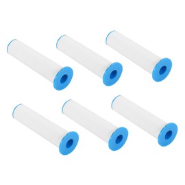 DRESSOOS 6 x Shower Filter PP Cotton Filter Shower Head Accessories Filter Cotton Shower Head Filter Hard Water Filter Replacement Parts Filtered Shower Head Sprinkler Head Filter Household Filter