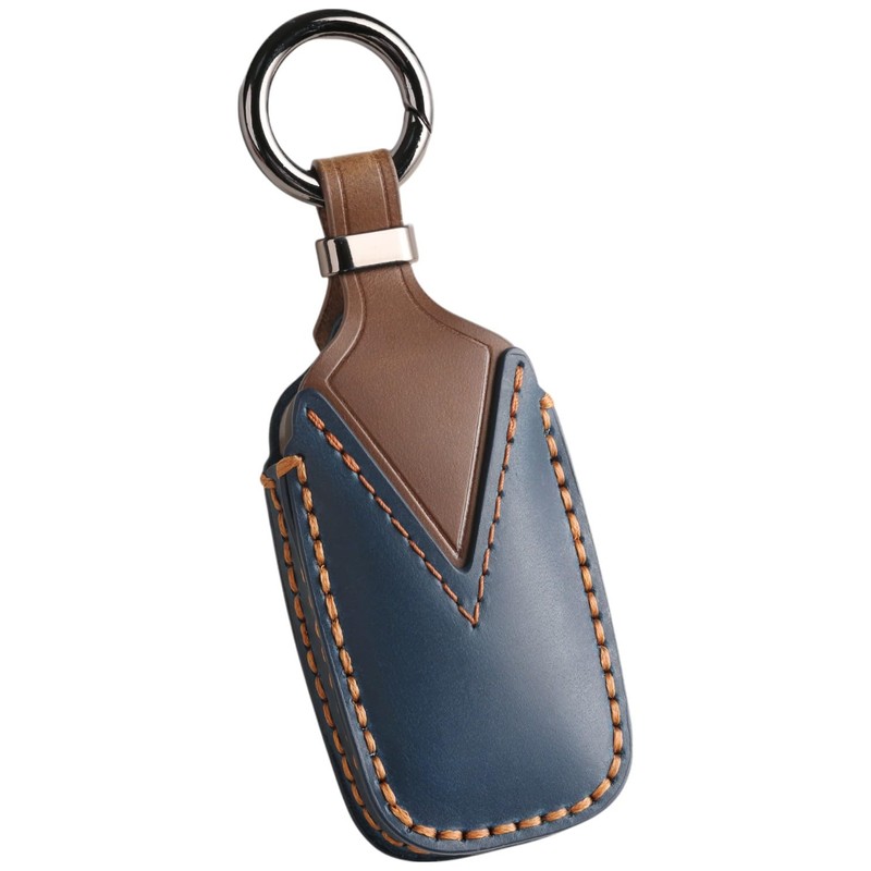 Smasol Smart Key Case, Genuine Leather, Stylish, New 4 Buttons,