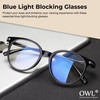 OWL Clear Lens Anti Glare Digital Eyestrain Blue Light Glasses