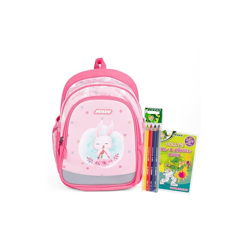JOLLY Unisex Children's Nursery Backpack, Pink