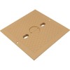 Custom Molded Products Skimmer Cover, CMP, Square, Tan, (Insert)