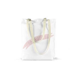 Bonamaison Printed Shopping Bag, Reusable Bag, Foldable Fabric Bag with Two Long Handles, Size: 48 x 55 cm