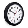Acctim 74313 Parona, Black Radio Controlled Wall Clock