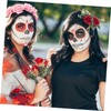 FOMIYES 4sets Face Gems Stickers Glow in The Dark Face