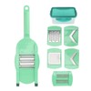 Vegetable Shredder Multifunction Stainless Steel Blades Dishwasher Safe Veggie Chopper