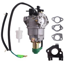 labwork 16100-Z5L-F11 Carburetor with Solenoid Replacement for Honda GX340 GX390 8HP 9HP 11HP 13HP Generator Carb