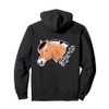 Norwegian Fjord Horse for Fjords dark rider Pullover Hoodie