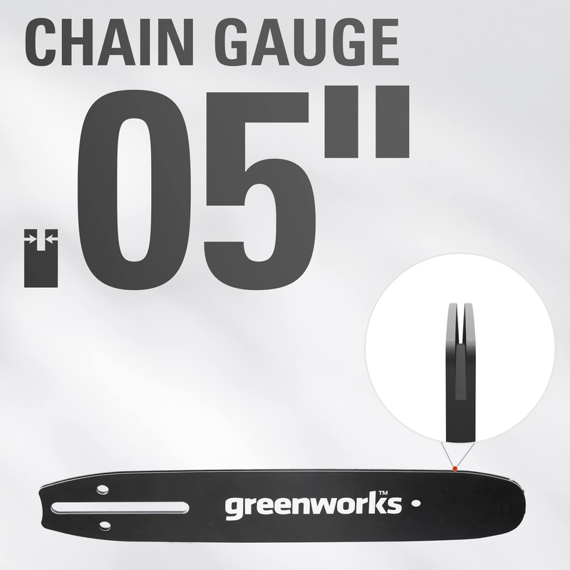 GreenWorks 2904202, Black 18 inches