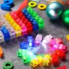 100pz Anillos Laser Led Multicolor Fiesta Neon Carnaval Boda