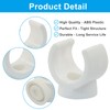Seimneire 1/2 Inch PEX Clip U Pipe Hangers Clamps, White