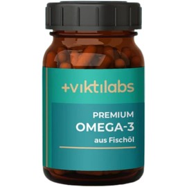 Premium Omega-3 Fish Oil Capsules - Highly Concentrated with Optimal EPA/DHA Ratio - Fresh from Norway & Free from Fishy Taste - High Bioavailability for Best Absorption - 100% Pure Quality