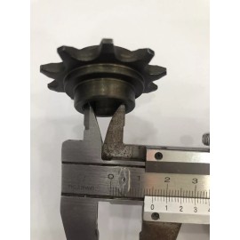 ntnmotorcycle Small Chain Sprocket Set W/key for 415 Chain - PK80/YD100 Gas Motor Bicycle Part