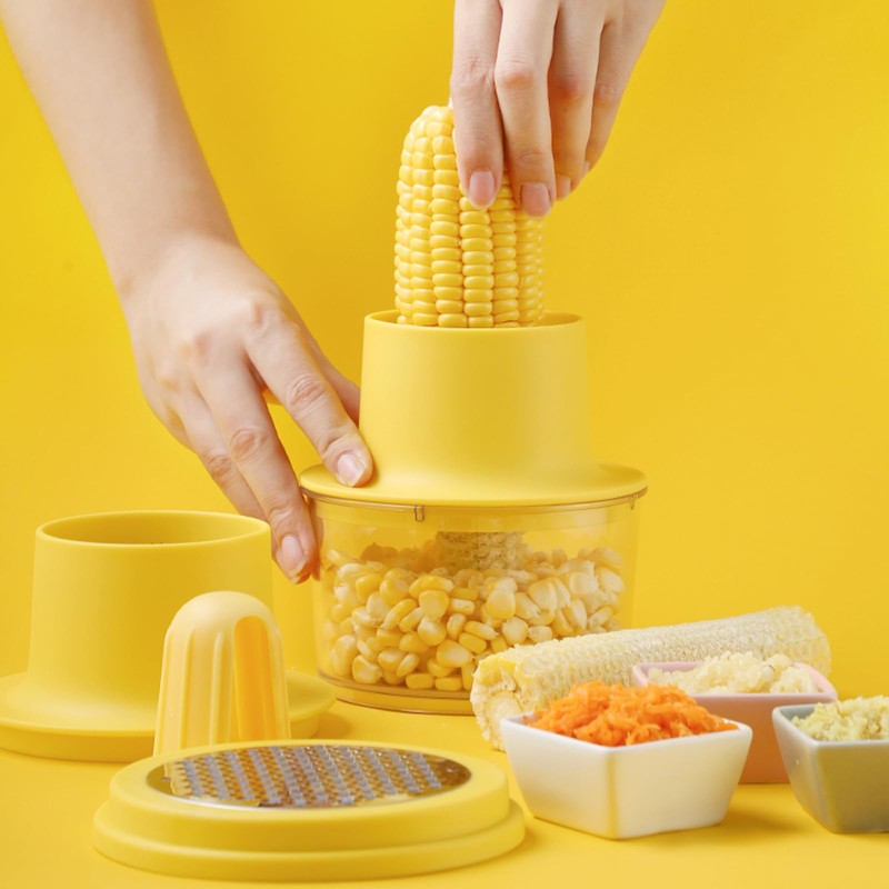 Corn Cob Stripper, Corn Peeler from Corn on the Cob,