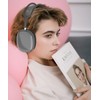 NIUTRENDZ Clear Case for AirPods Max Case Cover Soft TPU