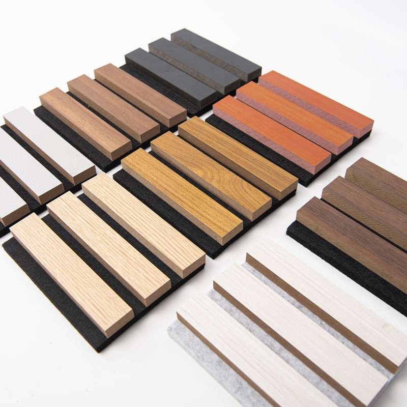 Art3d Wood Slat Acoustic Panels for Stylish Decor and Noise
