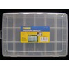 NEW ORGANISER STORAGE BOX 18 COMPARTMENT, SECTION & REMOVABLE WALLS.