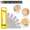 WRAPXPERT 4 Inch Scraper Blades 160 PCS Razor Scraper Blade