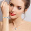 Josfeva Silver Jewellery Sets for Women, 925 Sterling Silver Stud