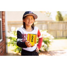 Softball Coach Gift for Men Women Idea from Team Beer Can Cooler Holder Sleeve (Can Cooler & Coaster Set)