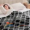 Homemate Heated Blanket Electric Throw - 50“x60“ Heating Blanket with