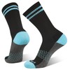eallco Womens Crew Socks Athletic Calf Work Socks Running Long