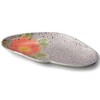 Takumikaze Arita Pottery, 7.9 inches (20 cm), Platinum, Flower, Red