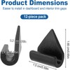12Pzs Clips Cables Moldura Coche Organizador Cables Dashcam