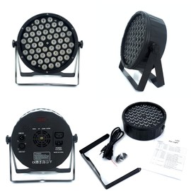 54 LED Par Light RGB Stage Lights Revolving Windmill Effect Party Lighting with Sound Activated Remote DMX Control DJ Lights for Disco Club Wedding Birthday Christmas