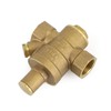 Topteng DN15 Brass Adjustable 1/2" Water Pressure Regulator Reducer With