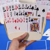 VYIBPDY Pack of 2 playing card holders, three-layer design, playing