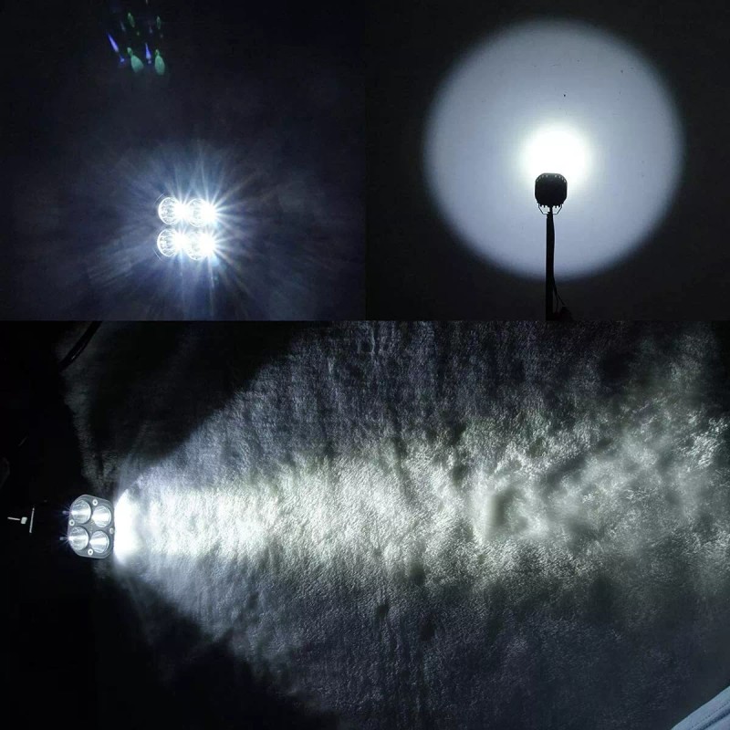 Cree Black 3" INCH 40W LED Pods Spot Cree Led