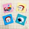 MORIPiLO 4621510 Bread Lobby Coaster Cloth 3.5 x 3.5 inches