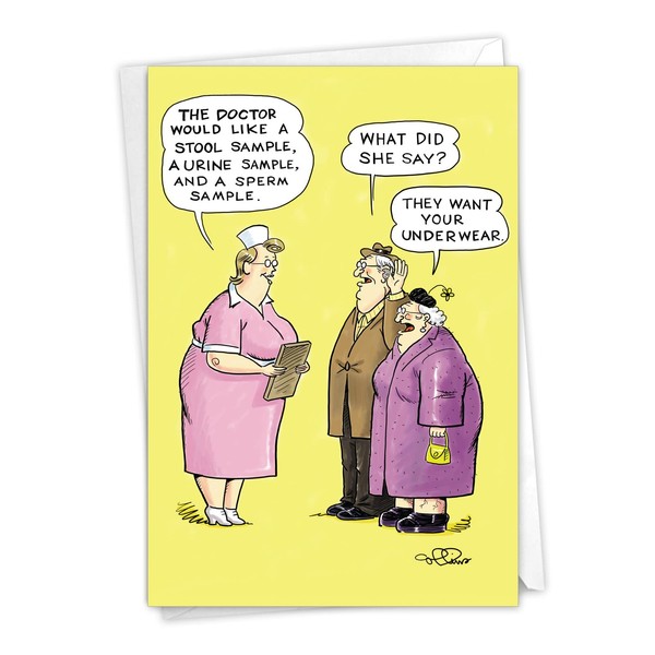 Want Underwear Collins (Blank) Blank Funny Paper Card