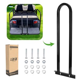 10L0L Universal Golf Cart Rear Seat Safety Grab Bar Fits for Club Car EZGO, Upgrade Heavy Duty Rear Seat Hand Rail Grab Bar to Keep Safety