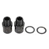 RISK Bike Pedal Extender Titanium Alloy Bicycle Pedal Extended Spindle