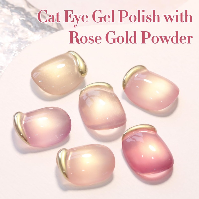 Double Rhythm 0.5 Oz Cat Eye Gel Polish with Magnet