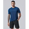 5 Pack Men’s Active Quick Dry Crew Neck T Shirts