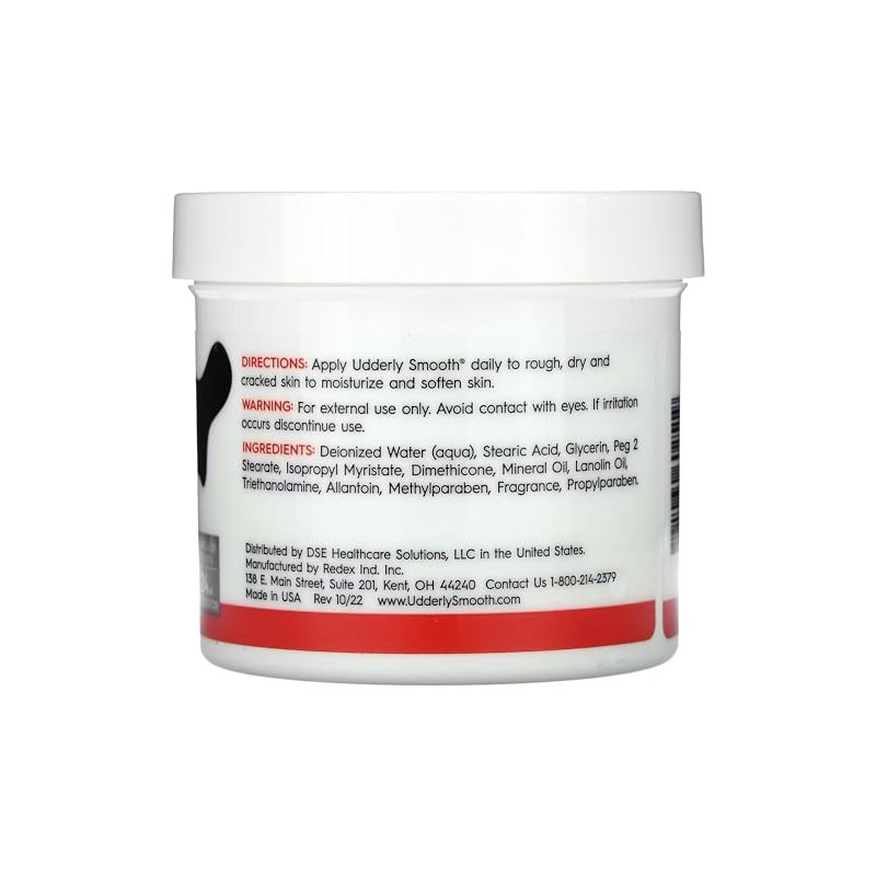 Udderly Smooth Udder Cream 12 Oz by Redex