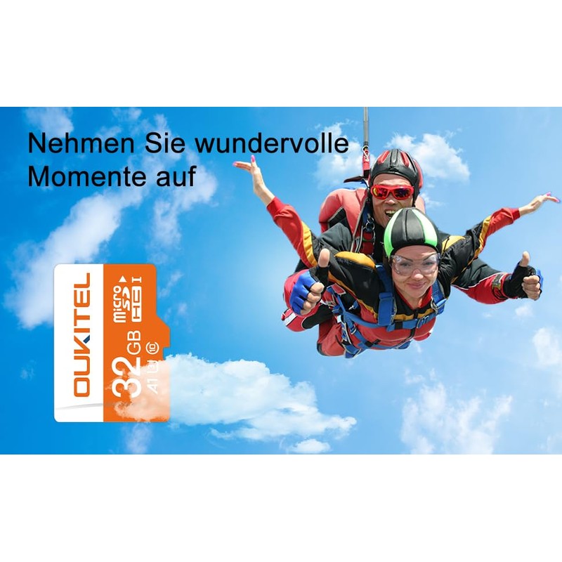 OUKITEL 32GB SD Card - High Performance for Smartphones, Cameras