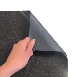 Siser Glitter HTV 12"x3ft Roll (Black) Iron on Heat Transfer Vinyl