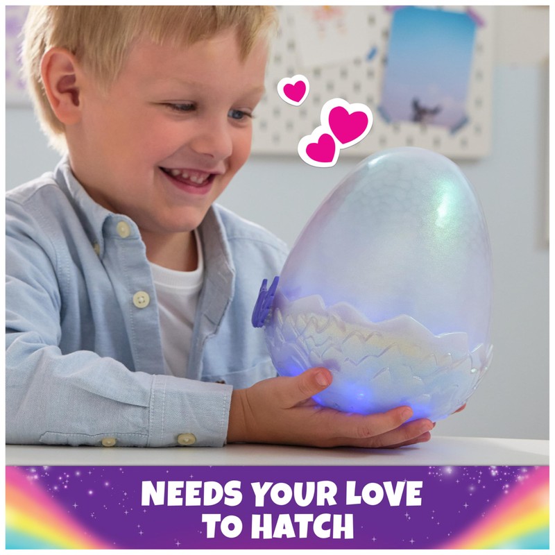 Hatchimals Alive, Mystery Hatch Draggle, Surprise Interactive Toy & Egg