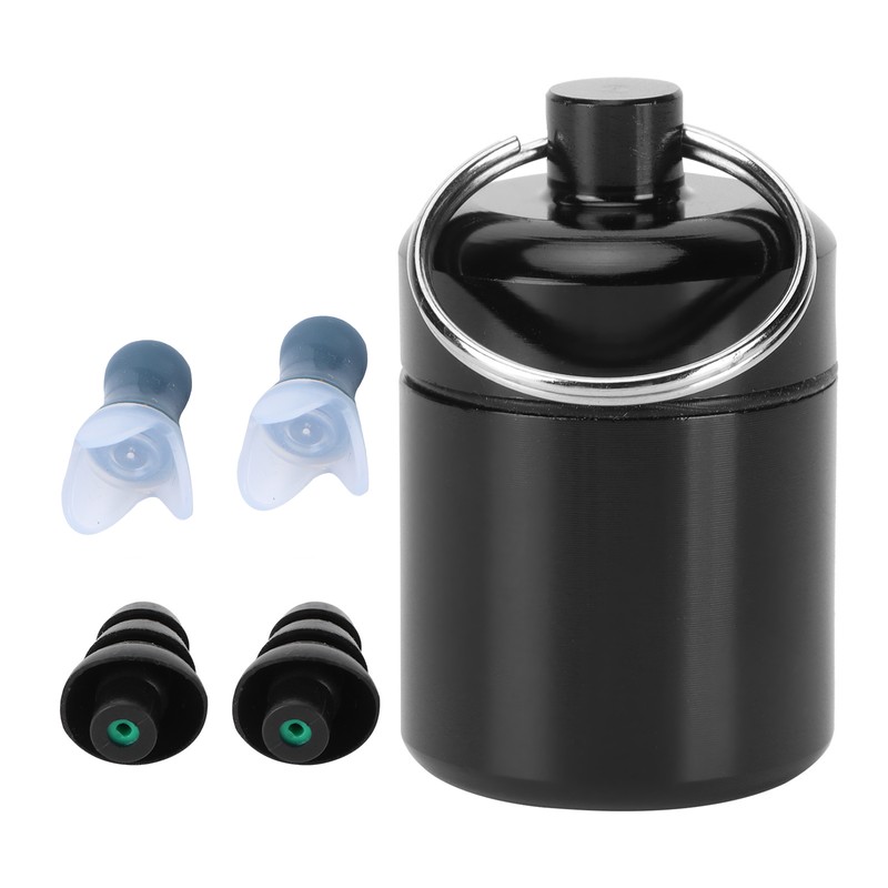 Waterproof Ear Plugs with Filter Noise Reduction Reusable Earplug Protector